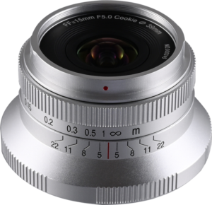 pancake-style lens crafted specifically for full-frame mirrorless cameras. With its unique 15mm ultra-wide-angle perspective