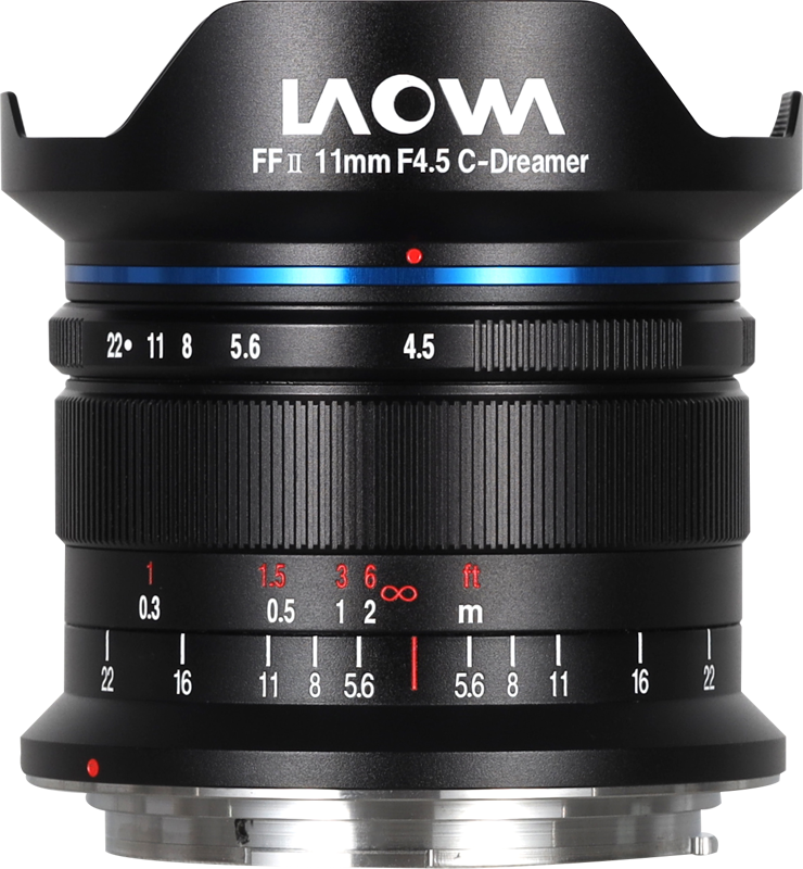 The Laowa 11mm f/4.5 FF RL Lens is an ultra-wide-angle rectilinear lens crafted specifically for full-frame mirrorless camera systems. With its impressive 126° angle of view