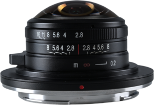 delivering an expansive 210° field-of-view. Compatible with both APS-C and Micro Four Thirds (MFT) camera systems