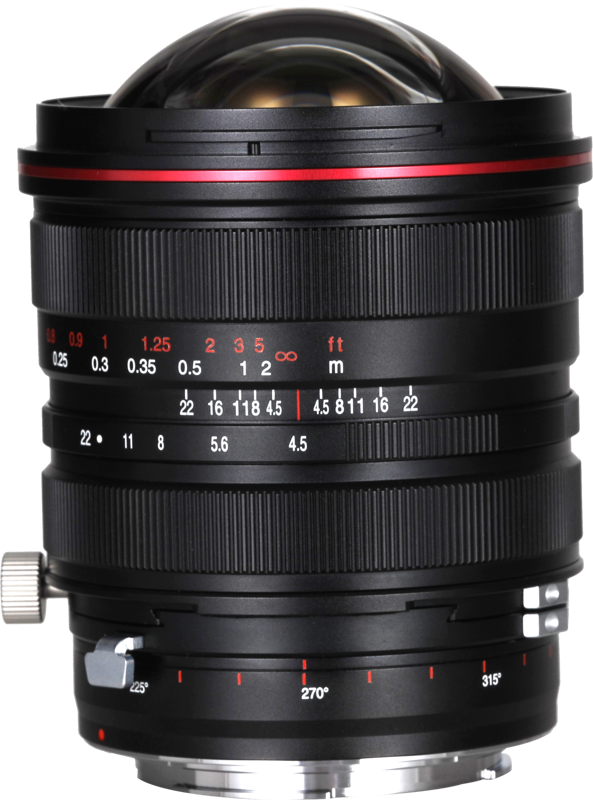 The Laowa 15mm f/4.5R Zero-D Shift Lens is crafted specifically for architectural