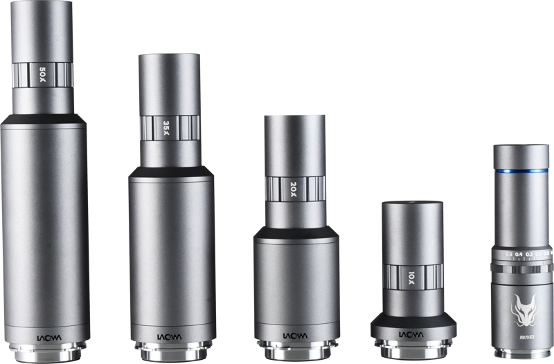 The Laowa Aurogon FF 10-50X NA0.5 Supermicro APO is an advanced super-micro lens designed for extreme magnification photography. Offering an unprecedented 10x to 50x magnification range