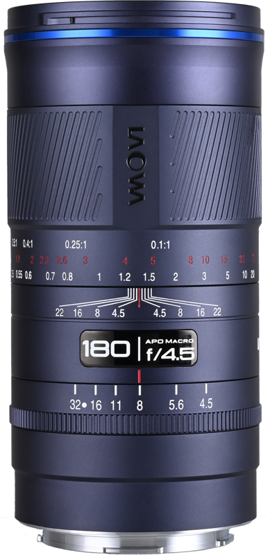The Laowa 180mm f/4.5 1.5X Ultra Macro APO blends true telephoto reach with high-magnification macro in a body that’s compact enough for field work. Its 180mm focal length gives you generous working distance for insects