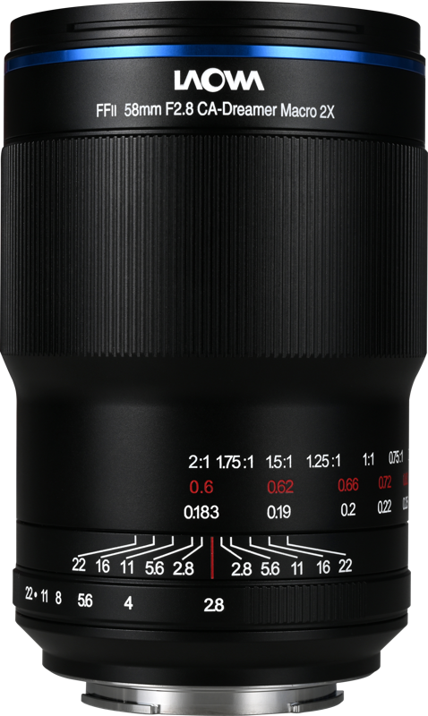 The Laowa 58mm f/2.8 2X Ultra Macro APO lens is a specialized macro lens designed to deliver exceptional close-up imaging with outstanding detail and clarity. With its versatile 58mm focal length