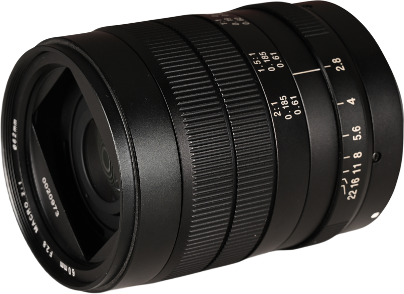 this lens provides an effective focal length equivalent to 90mm