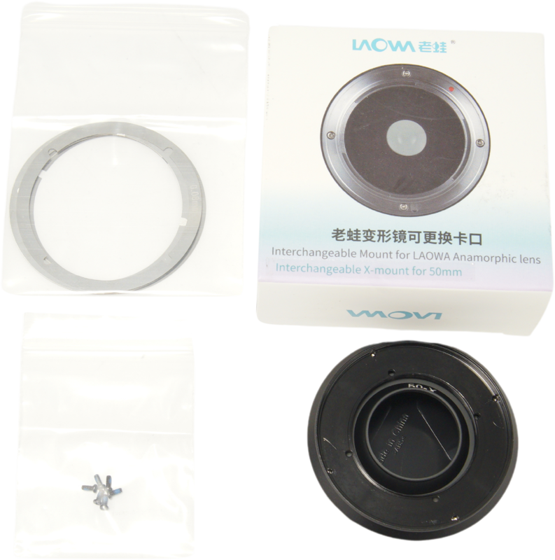 LAOWA Nanomorph 50mm T2.4 Interchangeable bayonet - Fuji X