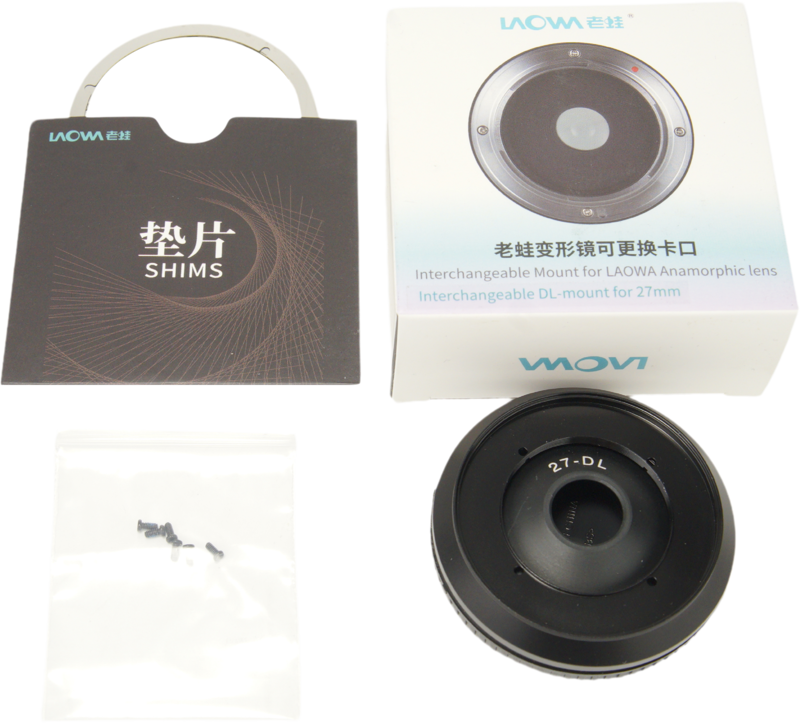 LAOWA Nanomorph 27mm T2.8 Interchangeable bayonet - DL