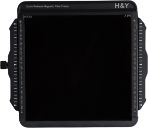 this holder allows seamless filter placement and removal