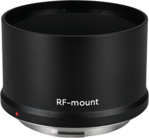 this interchangeable mount securely connects your lens to various camera mounts