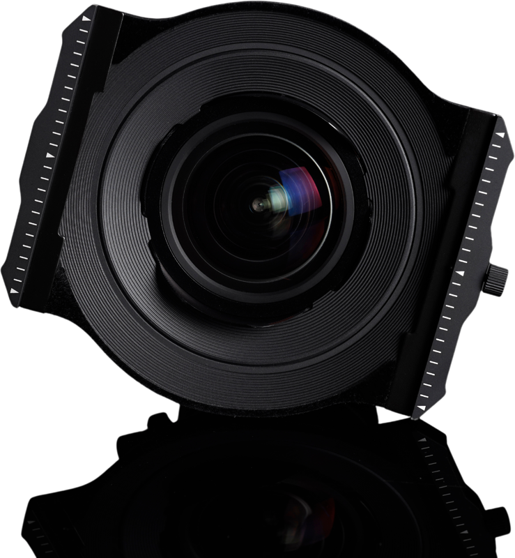 this holder allows seamless filter placement and removal