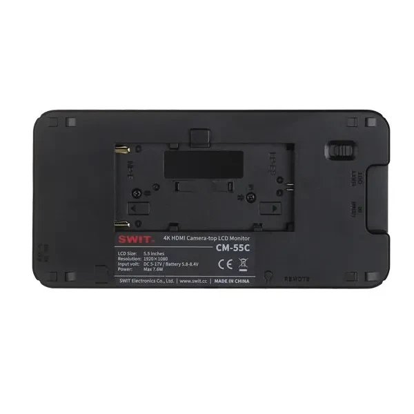 SWIT CM-55C 4K HDMI Camera-top LCD Monitor