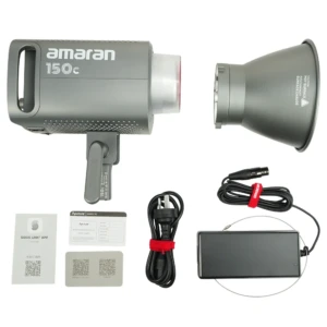 AMARAN 150c full-color Bowens-mount point-source LED light, GREY