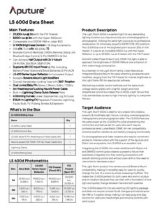APUTURE Light Storm 600d