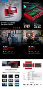 5.4" LILLIPUT FS5 HDMI/3G-SDI full HD monitor