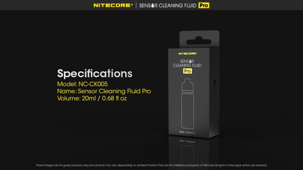 NITECORE Sensor Cleaning Fluid Pro Kit 1
