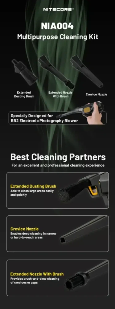 NITECORE BB2 Electronic Blower kit 4