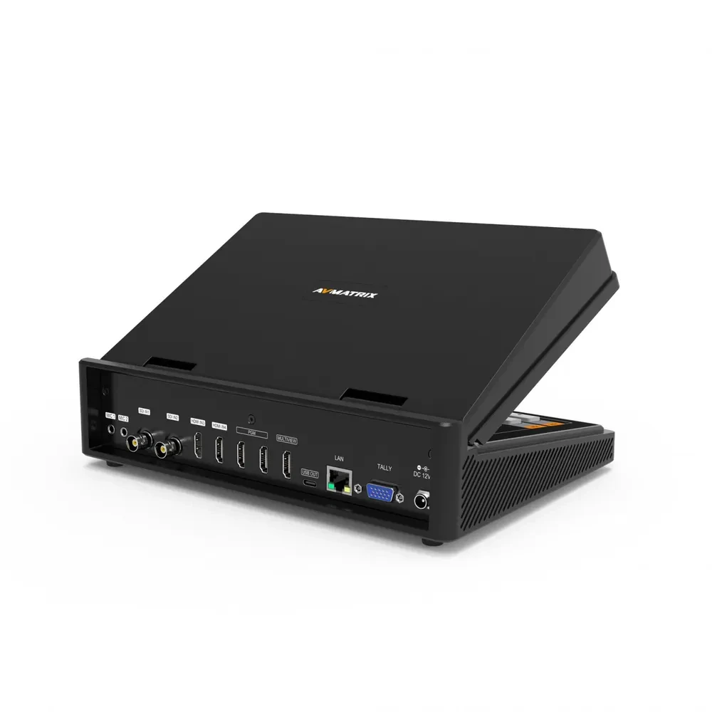 AVMATRIX PVS0403U Portable 4-ch HDMI SDI Multi-format Streaming Video Switcher
