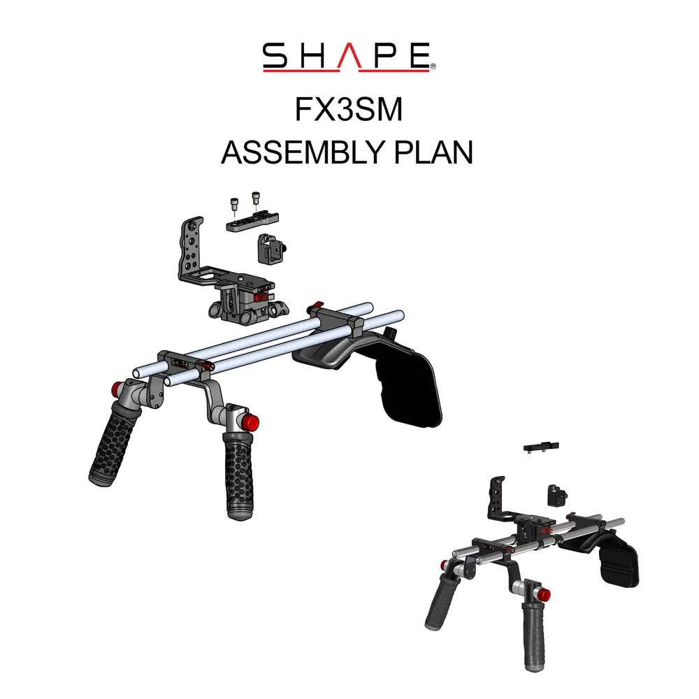 SHAPE Sony FX3 Shoulder Mount