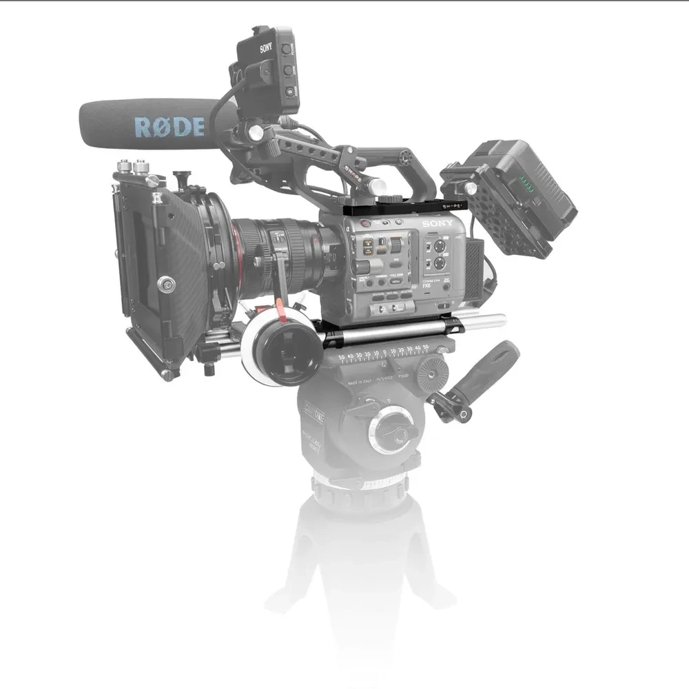 SHAPE Sony FX6 camera cage and 15 mm LW rod system