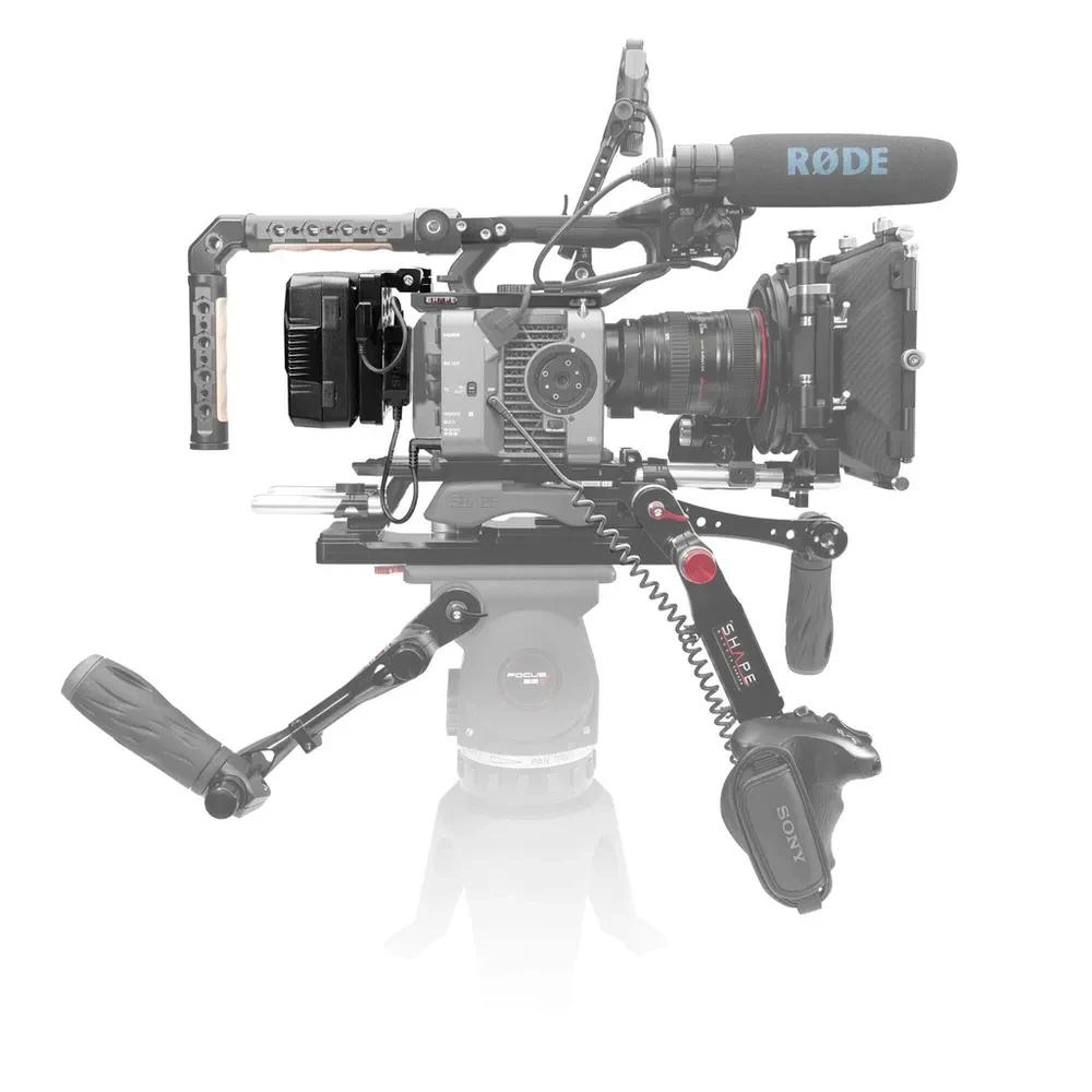 SHAPE Sony FX6 Gold Mount pivoting battery plate