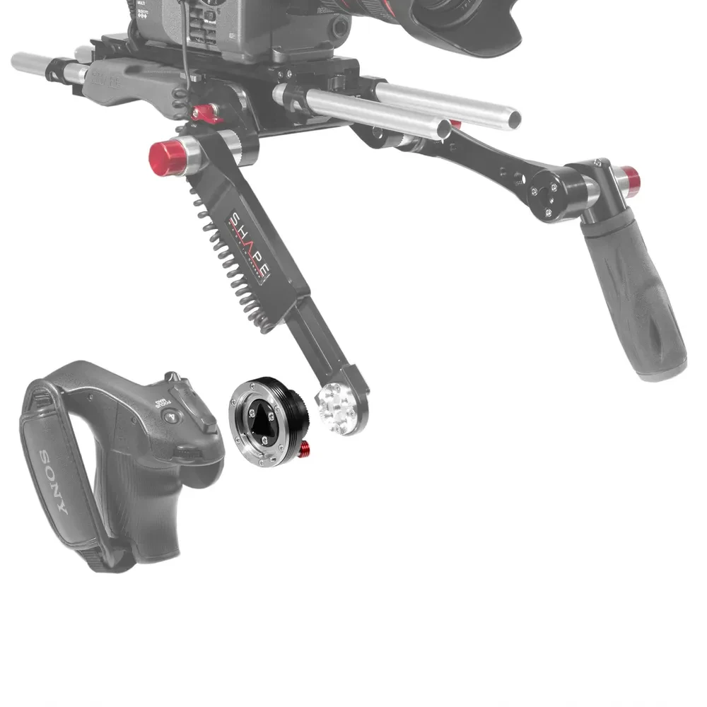 SHAPE Sony FX6 Side handle adaptor to ARRI Rosette