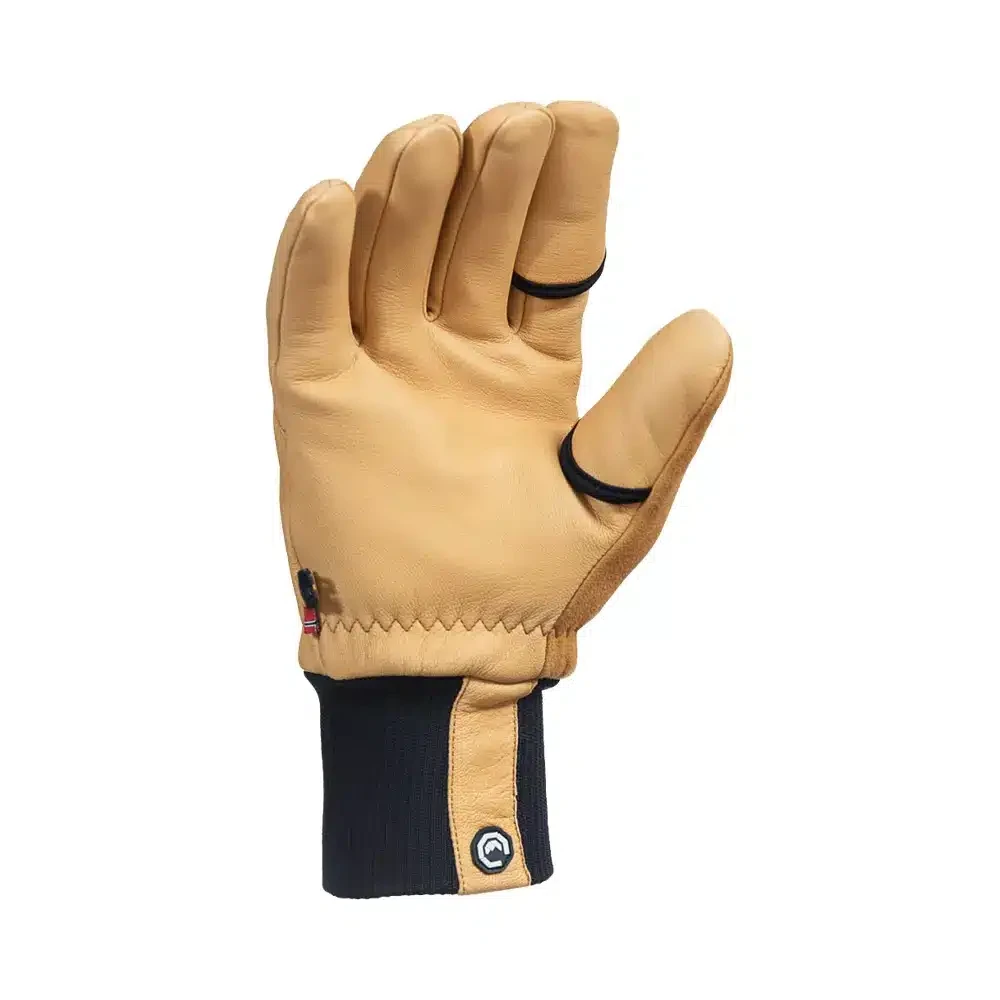 VALLERRET Hatchet Leather Photography Gloves Natural