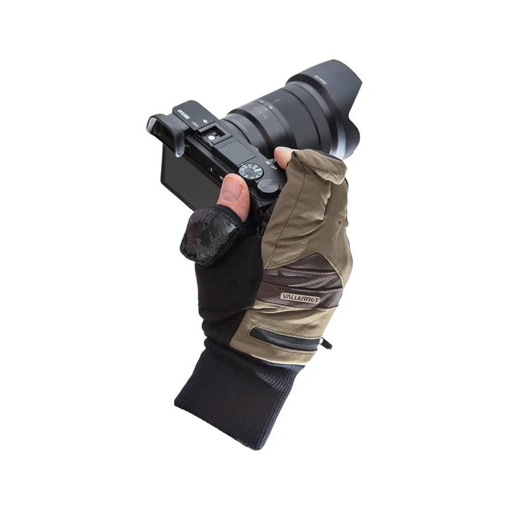 VALLERRET Markhof Pro V3 Photography Gloves (Olive Green)