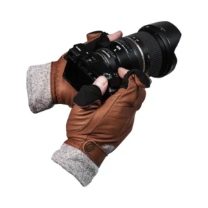 VALLERRET Urbex Photography Gloves Brown