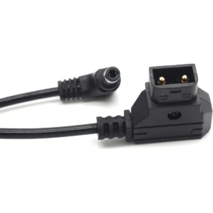 D-Tap to DC-plug spiral cable
