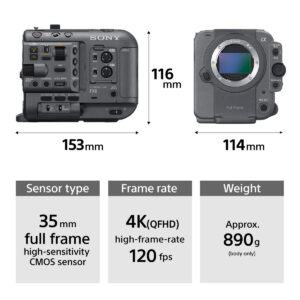 SONY FX6 full-frame Cinema Line camera