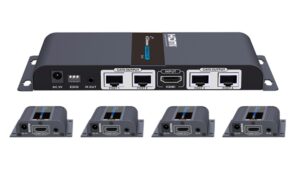 LENKENG LKV714PRO 1x4 HDMI extender splitter