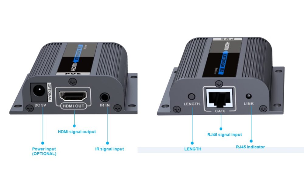 LENKENG LKV714PRO 1x4 HDMI extender splitter