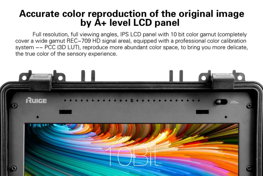 17.3" RUIGE TL1730HDA-CO carry-on LCD monitor