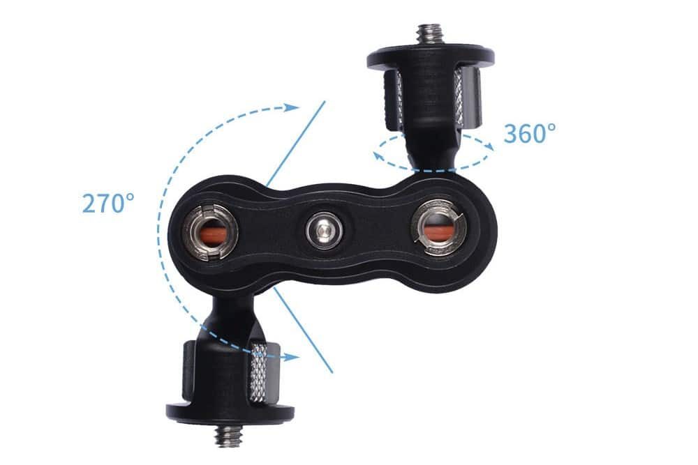 MEDIAGEAR DF-BB01 heavy-duty inner ball-head magic-arm grip