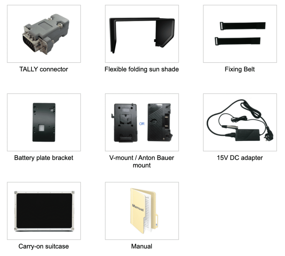 28" LILLIPUT BM280-12G monitor, 4K HDMI, 12G-SDI, 10bit