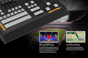 AVMATRIX VS0605U standalone 6ch multi-format streaming video switcher