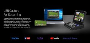 AVMATRIX PVS0613U portable 6ch SDI/HDMI multi-format streaming video switcher