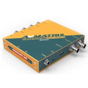 AVMATRIX MV0430 4 channel SDI multiviewer