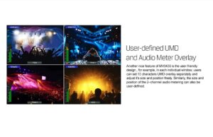 AVMATRIX MV0430 4 channel SDI multiviewer