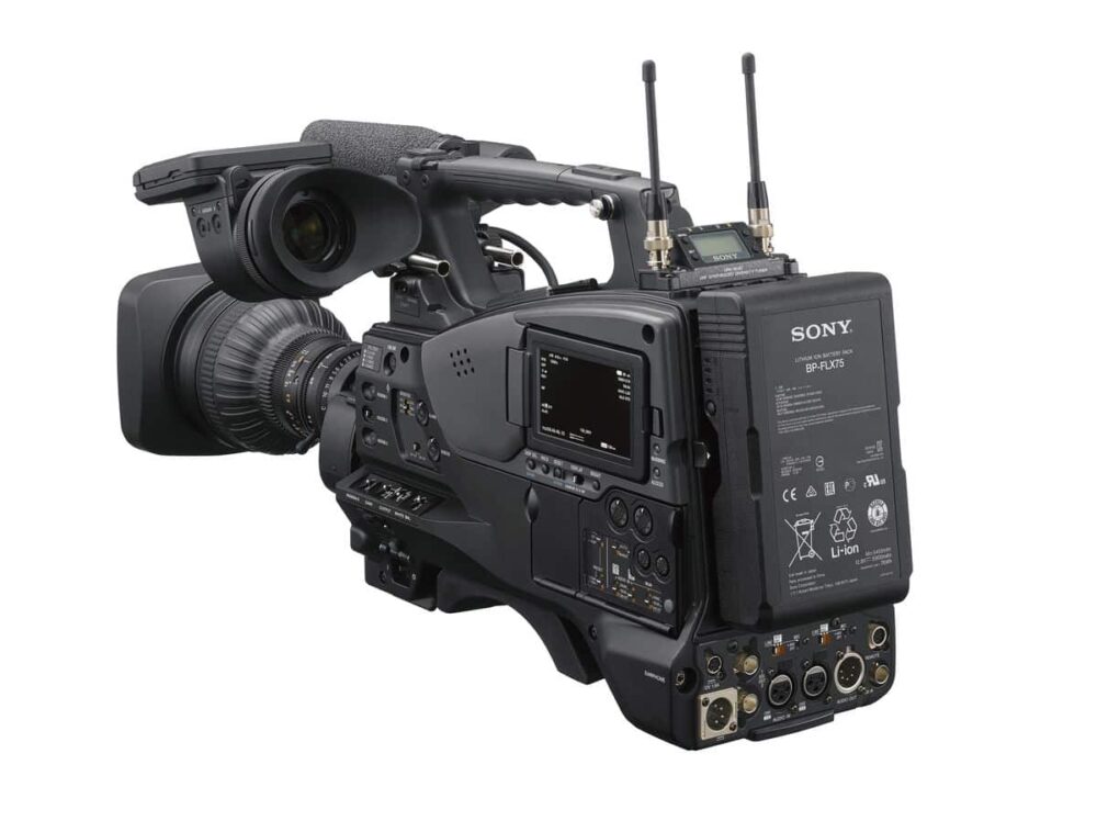 SONY PXW-Z750 4K 3-CMOS 2/3" sensor XDCAM camcorder