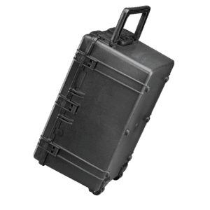 PANARO MAX750H400 waterproof case, black, wheeled, empty