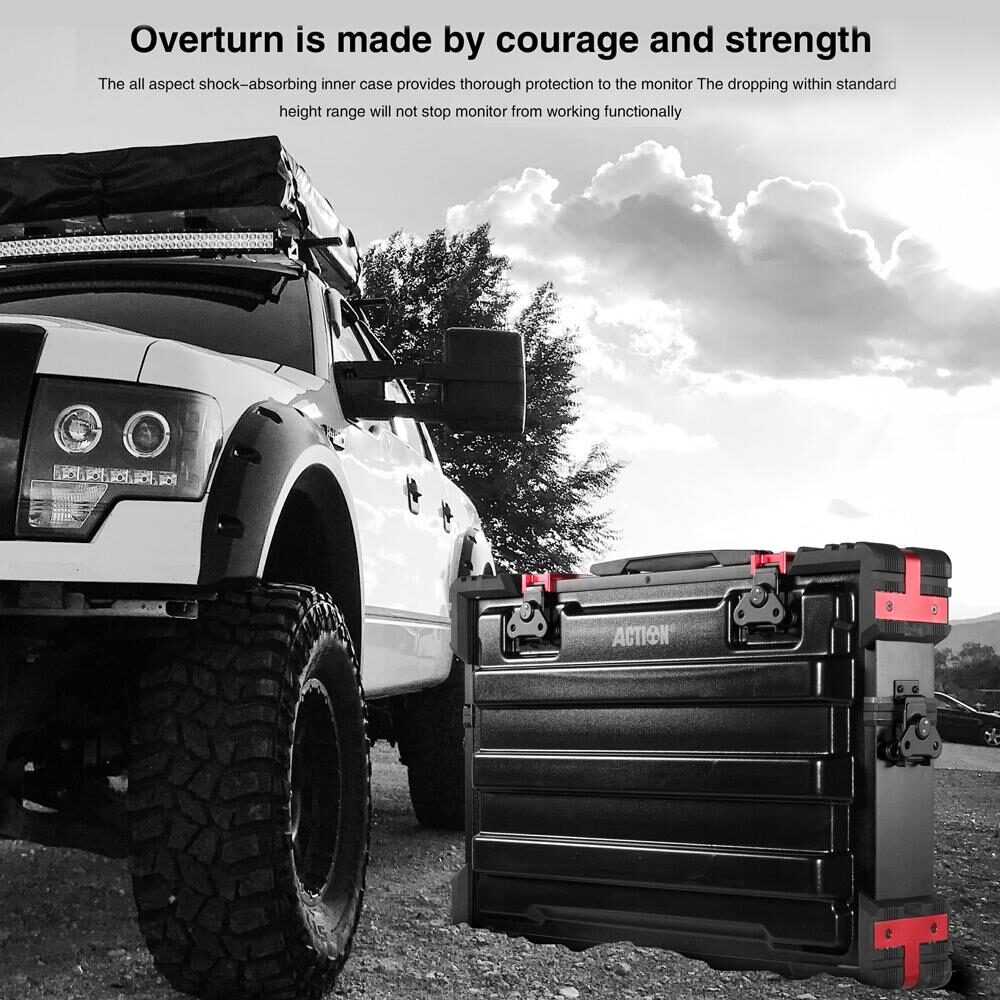 21.5” RUIGE AT-2200HD 3G-SDI HDMI broadcast monitor with armor case