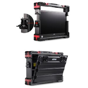 21.5” RUIGE AT-2200HD 3G-SDI HDMI broadcast monitor with armor case
