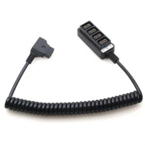 D-Tap splitter cable coiled