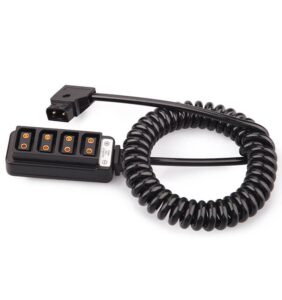 D-Tap splitter cable coiled