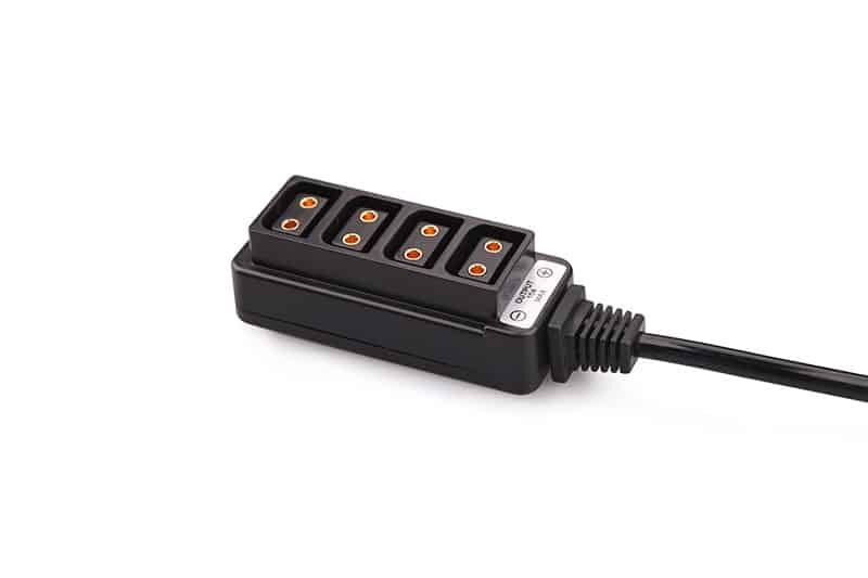 D-Tap splitter cable coiled