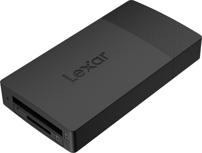 The Lexar microSD/SD USB- A/C Card Reader RW360 delivers read speeds up to&nbsp255MB/s that allows you to quickly offload content from an SD card and a microSD card&nbspat the same time.Blazing- fast Transfers Anytime