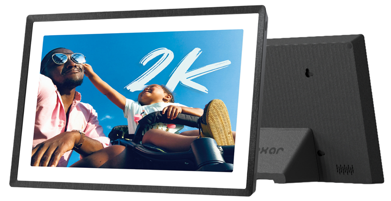 11″ LEXAR Pexar digital picture frame, 2K WiFi Enabled, built-in 32GB