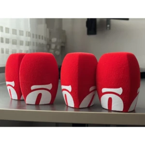 Premium Custom Microphone Windshields for Professional Audio & Visual Branding